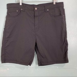 prAna Brion Short 9” Inseam Sz 40 Gray